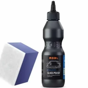 ADBL Glass Polish 200ml + ADBL Glass Cube – zestaw do ręcznego polerowania szyb i czyszczenia z osadów Ekspresowa dostawa