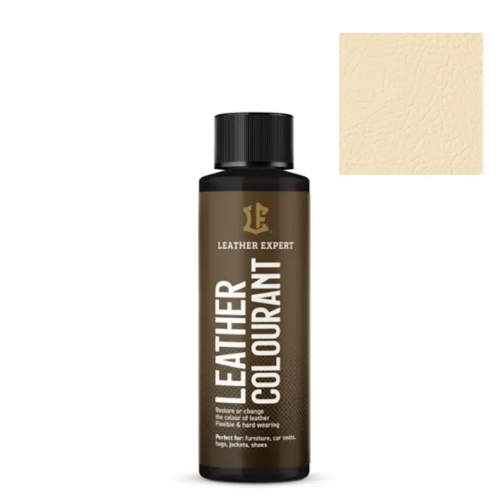 Szybka dostawa LEATHER EXPERT Leather Colourant 109 COTTAGE CREAM 50ml – ciepły krem, farba do skóry naturalnej