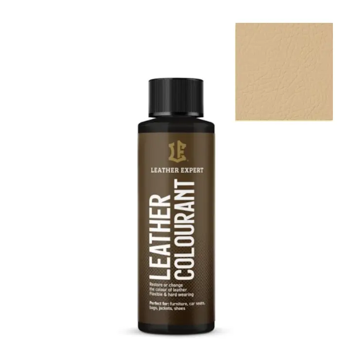 Wyprzedaż LEATHER EXPERT Leather Colourant 201 BEIGE 50ml – beż, farba do skóry naturalnej