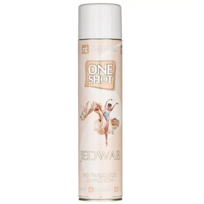 Normatek ONE SHOT Jedwab NT1034 – mocny odświeżacz i neutralizator zapachów, elegancka kompozycja Wyprzedaż