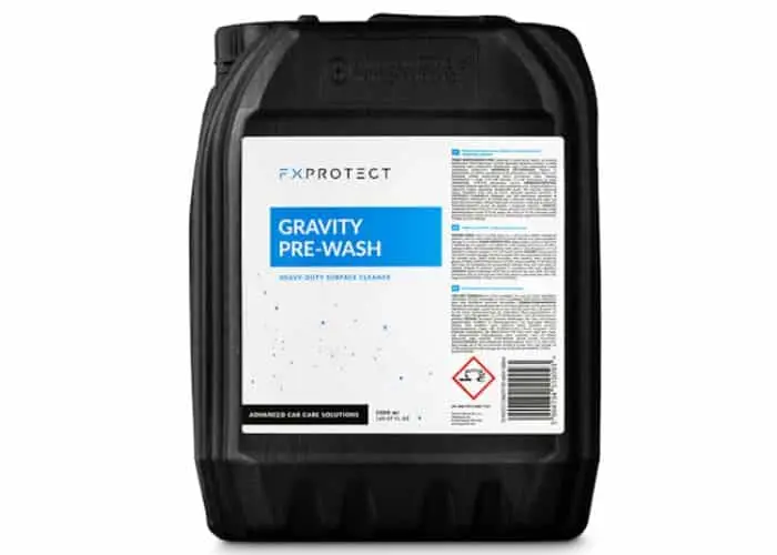 FX PROTECT Gravity Pre Wash 5L – myjąca, zasadowa piana aktywna, oczyszcza powłoki Ostatnia szansa