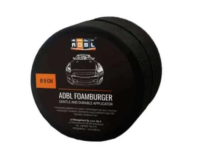 Promocja ADBL Foamburger – miękki aplikator gąbkowy do wosków i dressingów