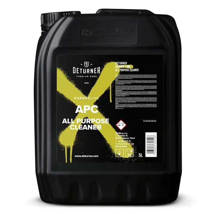 Darmowa dostawa Deturner EXPERTLINE APC 5L – skoncentrowany środek do czyszczenia kokpitu i nie tylko!
