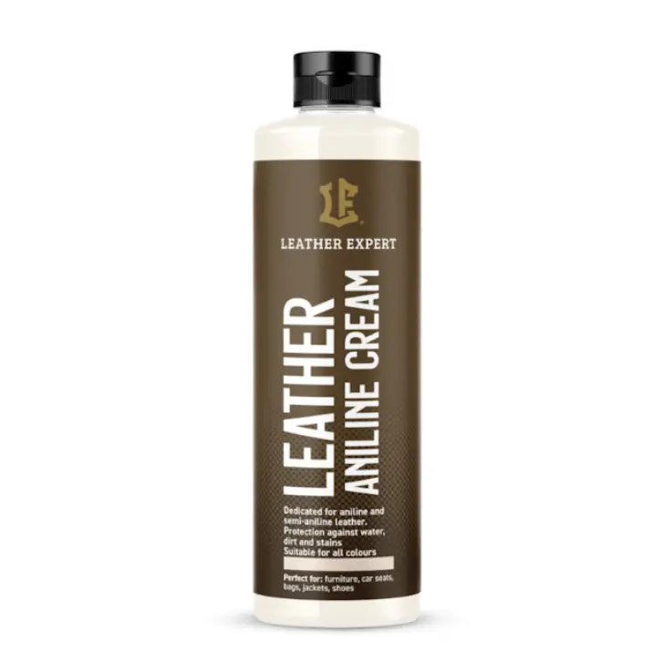 LEATHER EXPERT Aniline Cream 250ml – odżywka do skóry anilinowej i semi anilinowej Bezpieczna płatność
