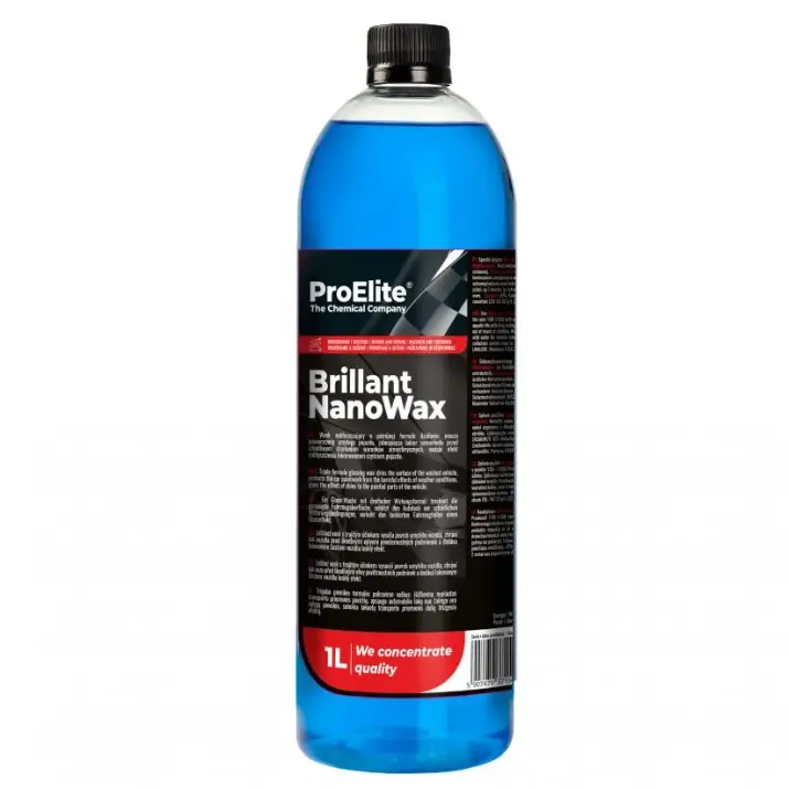 ProElite Brillant NANOWAX 1L – wosk na mokro o wysokiej wydajności, wspomaga osuszanie Oferta czasowa
