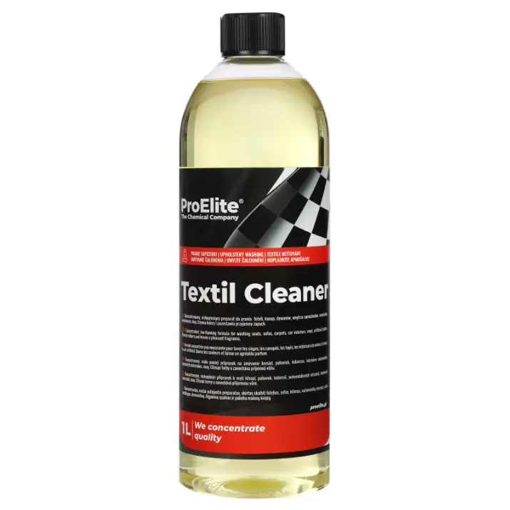 Najlepsza cena ProElite Textil Cleaner 1L – zaawansowany i mocno skoncentrowany środek do prania tapicerki, odplamiacz