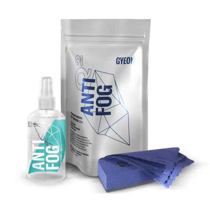 Gyeon Q2 AntiFog KIT 120ml – skuteczny i szybki środek zapobiegający parowaniu szyb Wyprzedaż
