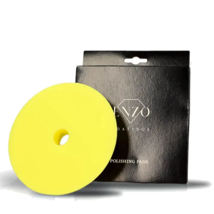 ENZO Coatings YELLOW Finish 125/135 – miękki, otwartokomórkowy pad do wykańczania powierzchni Ekspresowa dostawa