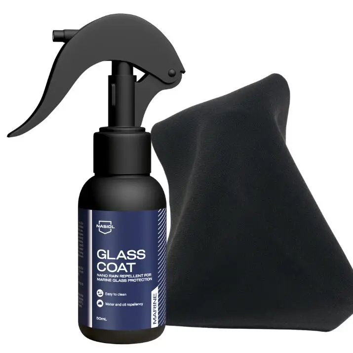 Zamów teraz NASIOL Marine GlassCoat 50ml – nano powłoka ceramiczna do ochrony szyb jachtów i żaglówek