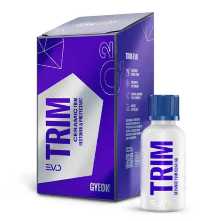 Obniżka ceny Gyeon Q² Trim EVO 30ml – powłoka ochronna do plastików zewnętrznych