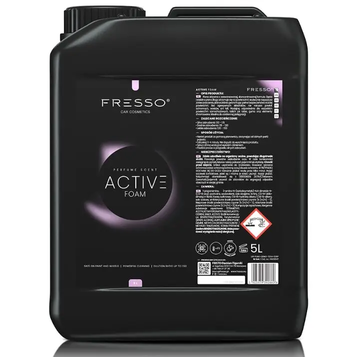 Fresso Active Foam 5L – Skoncentrowana piana aktywna o neutralnym pH Dodaj do koszyka