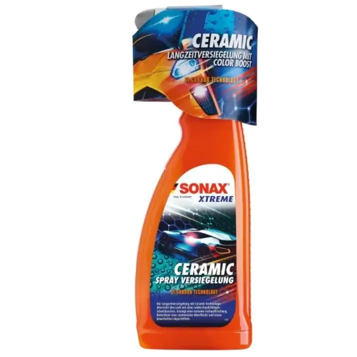 Wysoka jakość SONAX Xtreme CERAMIC SPRAY COATING 750ml – trwałe zabezpieczenie z ektra kropelkowaniem i połyskiem