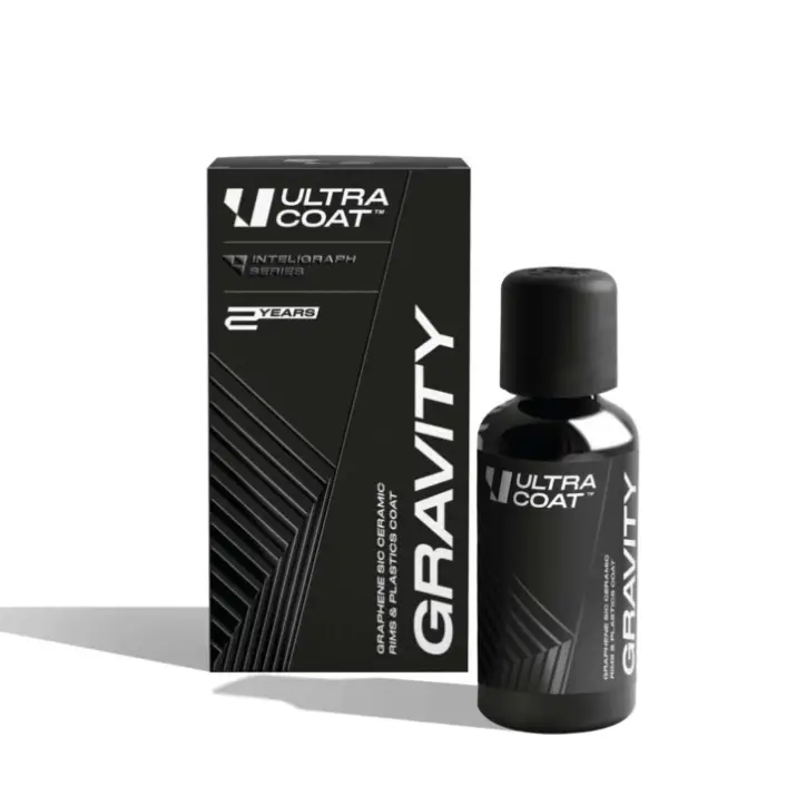Cena promocyjna Ultracoat Gravity INTELIGRAPH SERIES 15ml – 2 letnia powłoka grafenowo ceramiczna do felg i tworzyw nielakierowanych