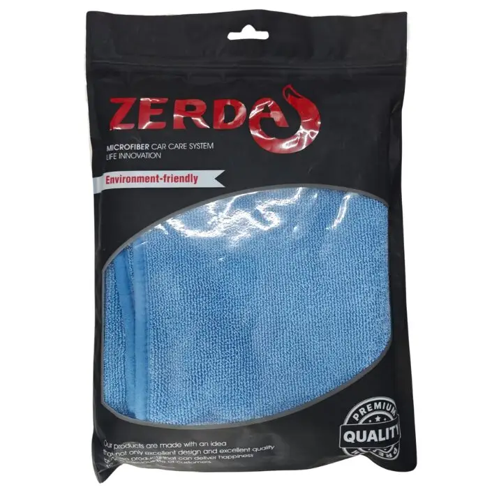 Ostatnia szansa ZERDA Twisted Loop 53×65 600gsm blue – chłonny ręcznik do osuszania samochodu