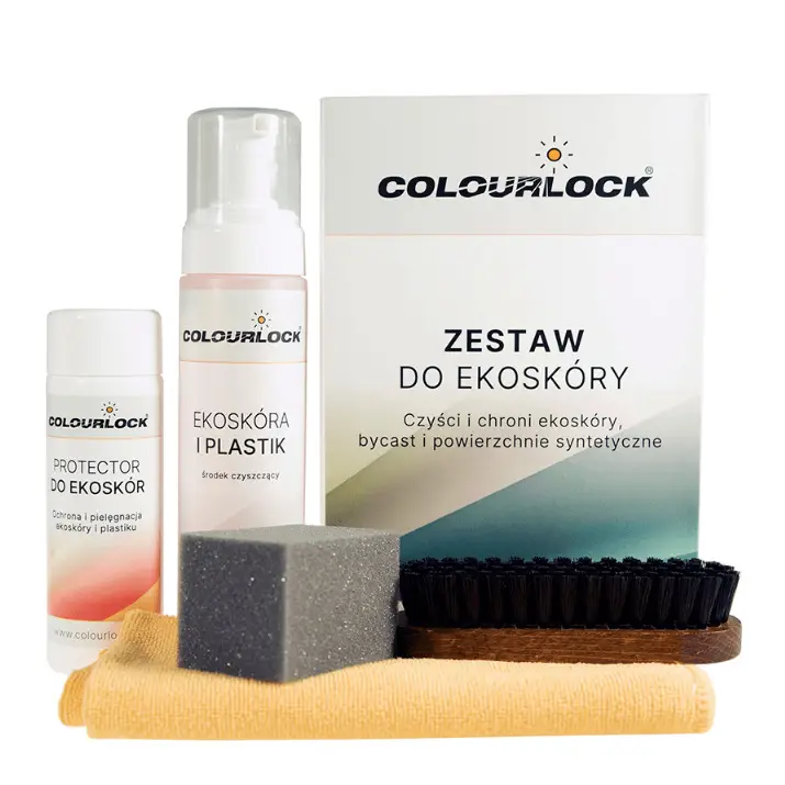 Colourlock Zestaw do Ekoskóry – czyszczenie i pielęgnacja ekoskóry i bycast Szybka dostawa