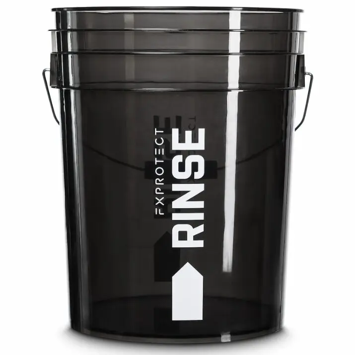 FX PROTECT WASH BUCKET RINSE BLACK 20L – wiadro detailingowe do płukania Kup teraz