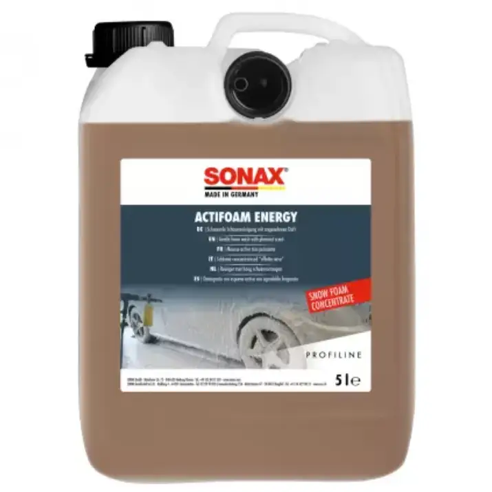 Ostatnie sztuki SONAX Profiline ActiFoam Energy 5L – bezpieczny szampon i piana aktywna w jednym