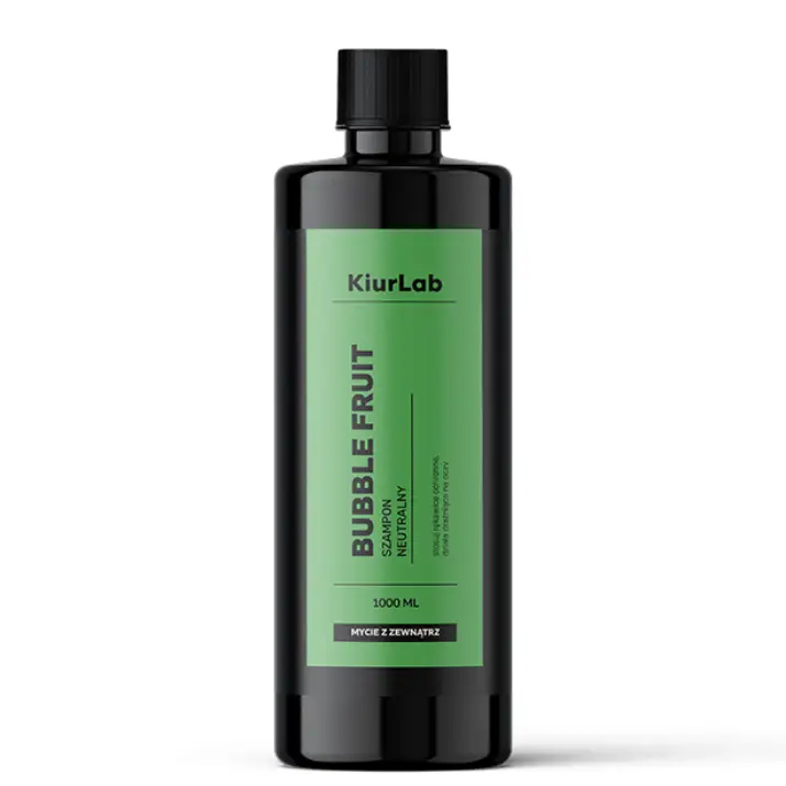 Nowy KiurLab BUBBLE FRUIT Shampoo 1L – szampon samochodowy, bezpieczne neutralne pH