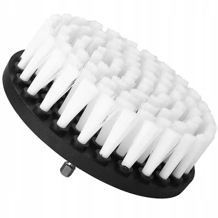 Carpet Brush Medium Plastic 100mm – szczotka do prania tapicerki na wkrętarkę, średnio twarde włosie syntetyczne Hit cenowy
