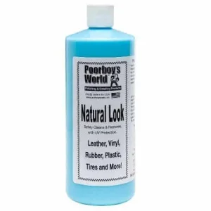 Poorboy’s World Natural Look 946ml – dressing do plastików wewnętrznych, subtelne satynowe wykończenie Wyjątkowa oferta