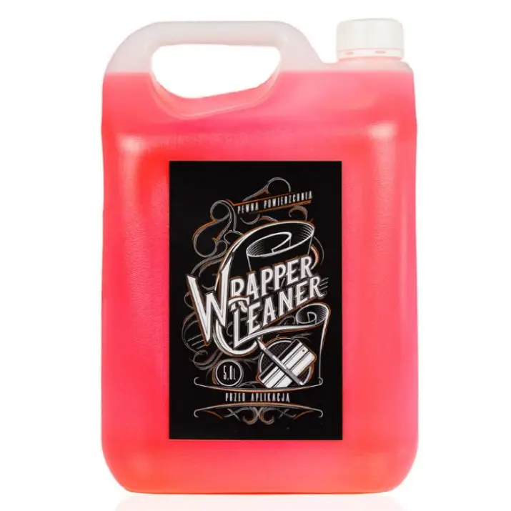 Popularny Wrapper Surface Cleaner 5L – odtłuszczacz do powierzchni przed aplikacją folii