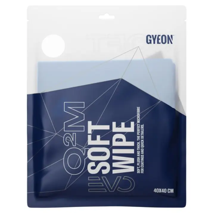 Wybór klientów GYEON Q²M SoftWipe EVO 40x40cm — Ultra Miękka Mikrofibra Detailingowa do Lakieru, Powłok i Quick Detailerów