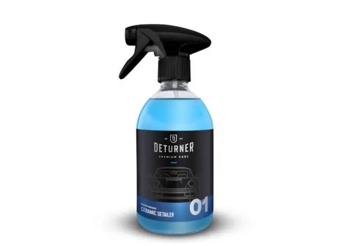 Ograniczona ilość Deturner Ceramic Detailer 500ml – Quick Detailer z dodatkiem SiO2 dla lepszej trwałości, szklistości i śliskości