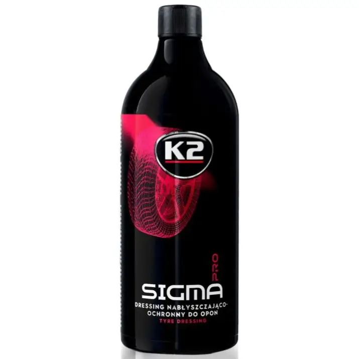 Darmowa dostawa K2 Sigma Pro 1L – lekko żelowy dressing do opon zapewniający efekt „mokrej opony”