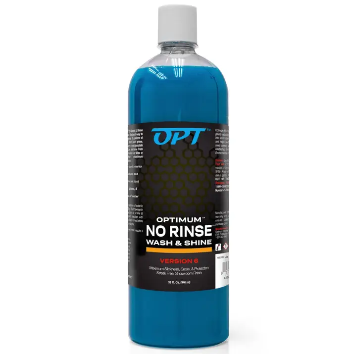 Tylko do końca tygodnia Optimum No Rinse Wash & Shine REVISION 6 946ml – Profesjonalne mycie bez użycia wody do płukania