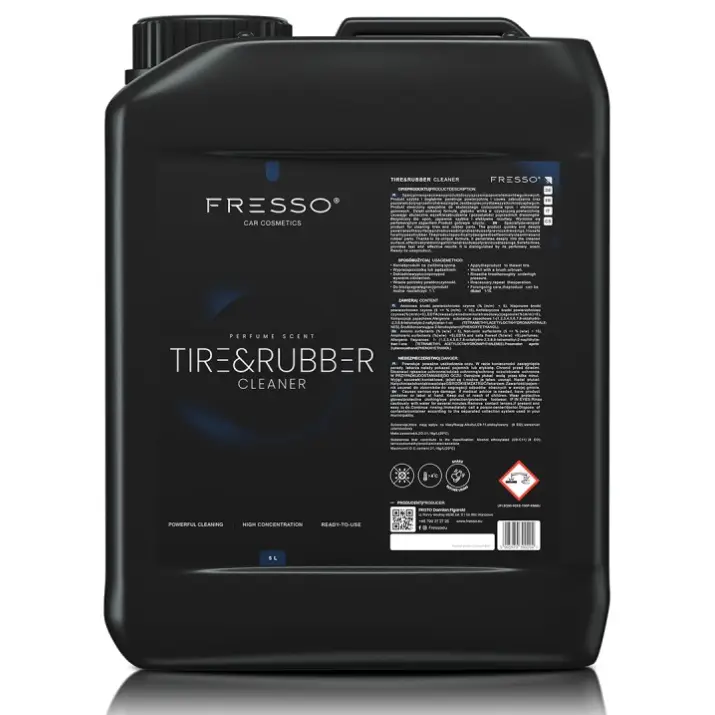 FRESSO Tire & Rubber Cleaner 5L – środek do mycia opon i dywaników gumowych Hit cenowy