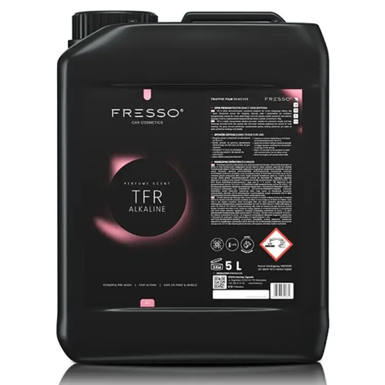 Fresso TFR Alkaline 5L – mocny pre-wash koncentrat do mycia lakieru i kół Darmowy zwrot