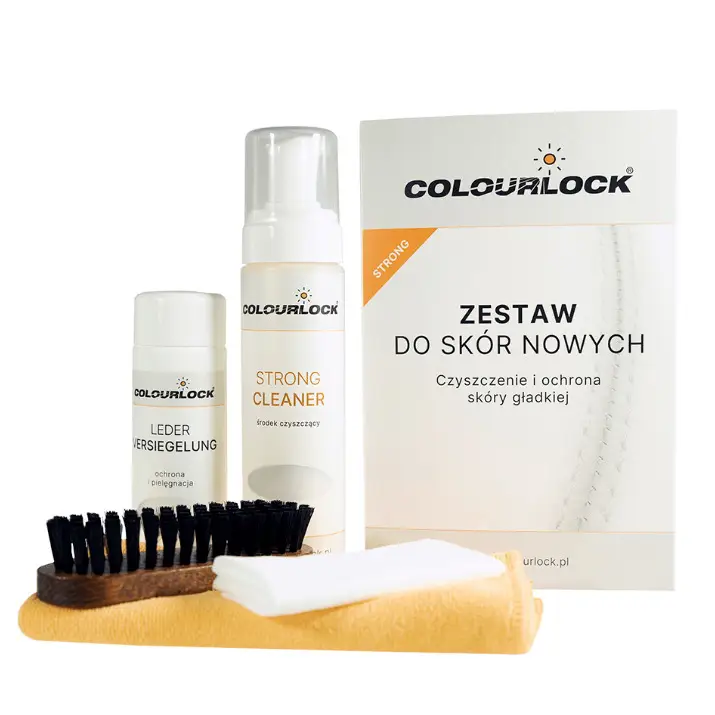 Colourlock Zestaw do skóry STRONG – zestaw do pielęgnacji skóry naturalnej, na duże zabrudzenia Hit cenowy