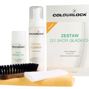 COLOURLOCK Zestaw do skór starszych STRONG – pielęgnacja i odżywienie skórzanej tapicerki Bezpieczna płatność