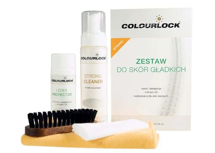 COLOURLOCK Zestaw do skór starszych STRONG – pielęgnacja i odżywienie skórzanej tapicerki Bezpieczna płatność