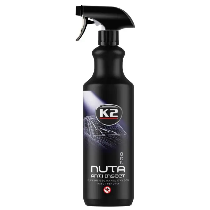 Obniżka ceny K2 NUTA Anti Insect PRO 1L – skuteczny środek do usuwania owadów, bezpieczny dla karoserii
