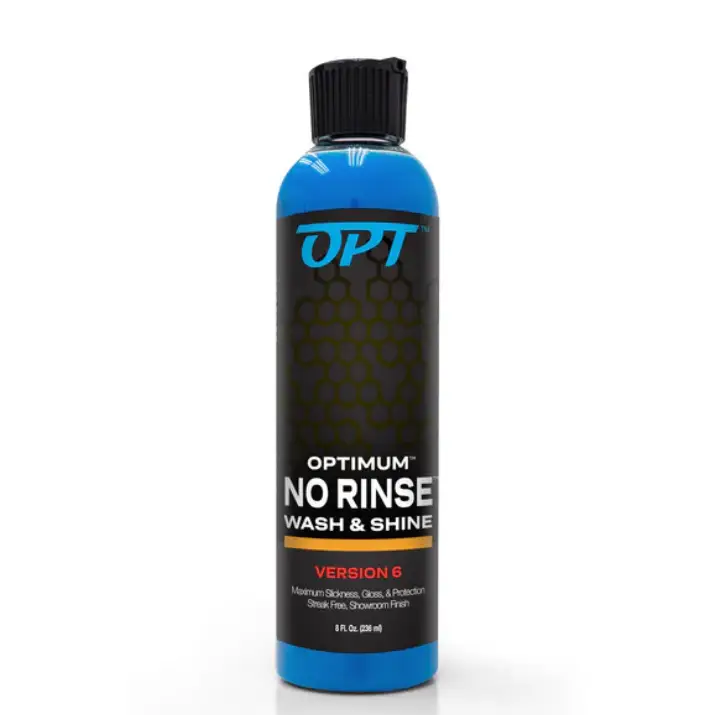 Promocja Optimum No Rinse Wash & Shine REVISION 6 236ml – Profesjonalne mycie bez użycia wody do płukania
