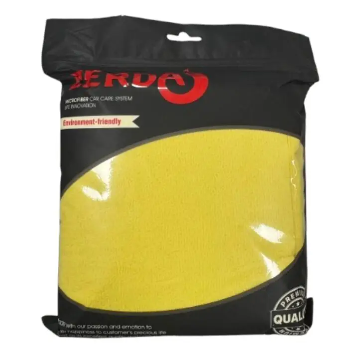 Szybka dostawa ZERDA Edgeless Microfiber 40x40cm 300gsm 6pack yellow – zestaw delikatnych mikrofibr do lakieru i wnętrza