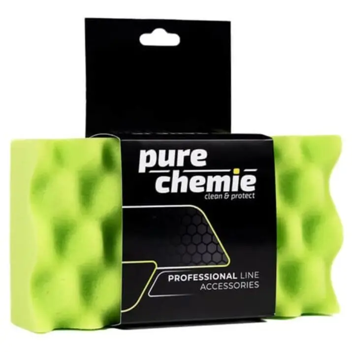 Pure Chemie Green Sponge PRO – delikatna gąbka ryflowana do mycia pojazdów Ograniczona ilość