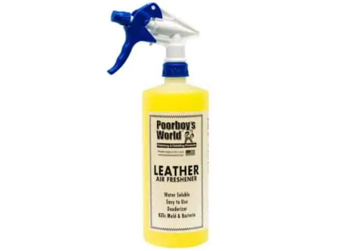 Poorboy’s World Leather Air Freshner 473ml – odświeżacz powietrza o zapachu skóry naturalnej, skuteczny neutralizator Wyjątkowa oferta