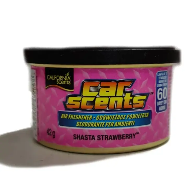 California Scents Shasta Strawberry – zapach truskawki w puszce, trwałość do 60 dni Obniżka ceny