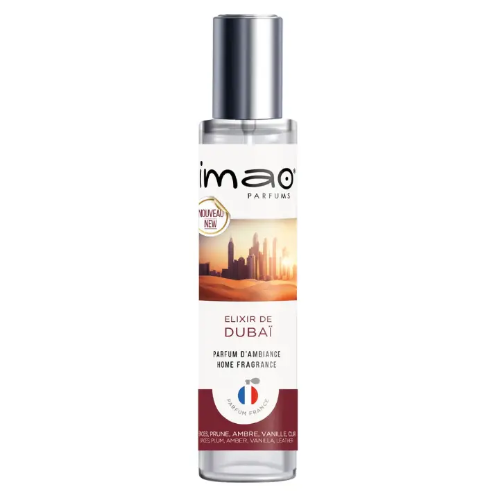 Nowy IMAO Elixir De Dubai Spray – orientalne perfumy do wnętrza auta, domu i biura