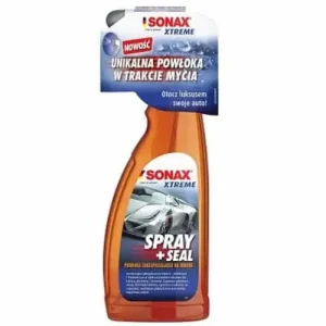 SONAX Extreme Seal + Spray 750 ml – powłoka na mokro, zabezpieczenie lakieru na mokro Darmowy zwrot