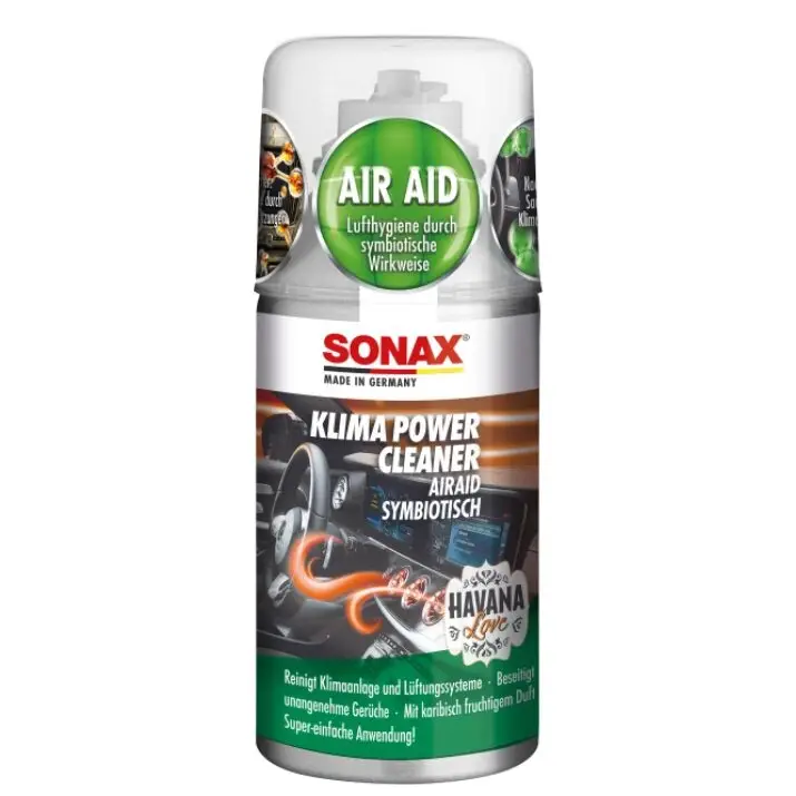 Niska cena SONAX Klima PowerCleaner 100ml Havana Love – szybkie i skuteczne odświeżanie klimatyzacji o karaibskim aromacie
