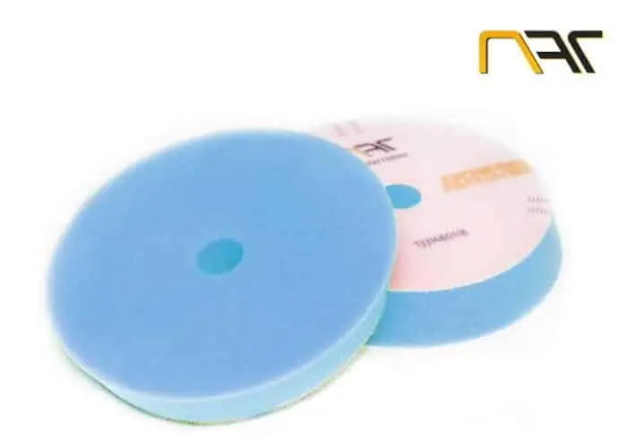 Premium NAT Slash DA niebieska 133/148mm – średnio twardy pad polerski gąbka cutting/polish