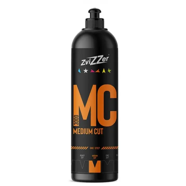 Taniej ZviZZer MC3000 MEDIUM ONE STEP 750ml – profesjonalna pasta polerska do korekty One Step, średnie cięcie