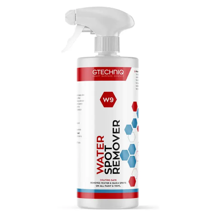 GTECHNIQ W9 Water Spot Remover 500ml – skuteczny środek do usuwania śladów po twardej wodzie Taniej