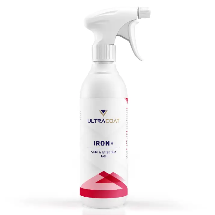Ultracoat Iron+ 500ml – żelowy deironizer do lakieru i felg, usuwa metaliczne zabrudzenia Popularny