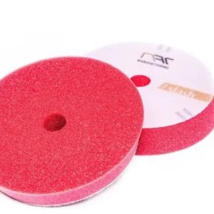 NAT Slash DA czerwony 133/148mm – średnio miękki pad polerski gąbka finish / polish Obniżka ceny