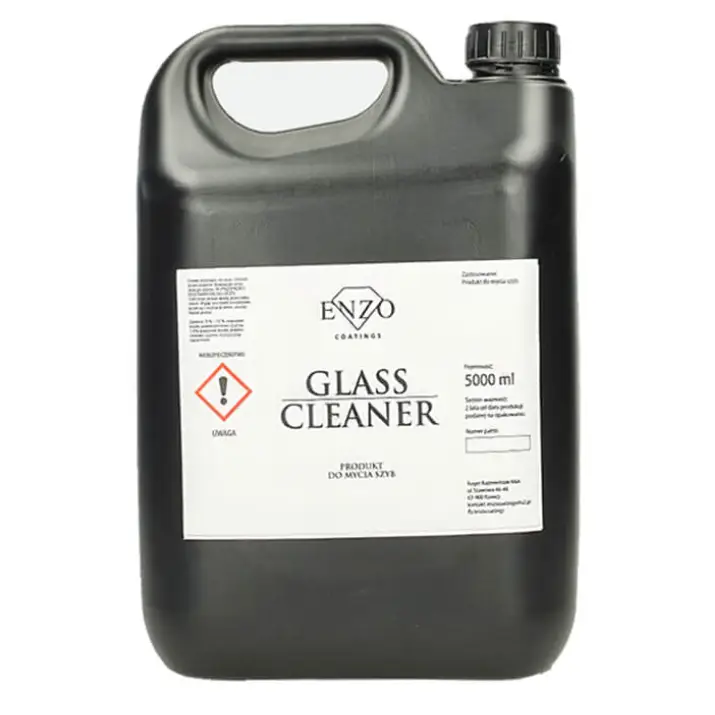 Rabat ENZO Coatings Glass Cleaner 5L – skuteczny środek do mycia szyb i lusterek