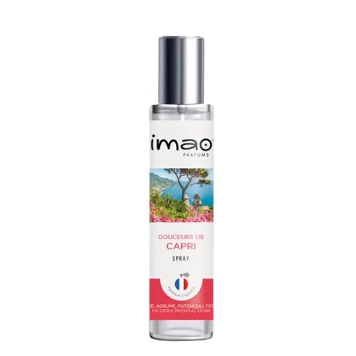 IMAO Spray Douceurs De Capri – perfumy do wnętrza samochodu, domu i biura Okazja